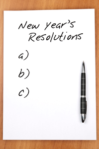New Years Resolutions